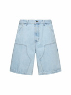 CARHARTT WIP Double Knee Cotton Denim Shorts