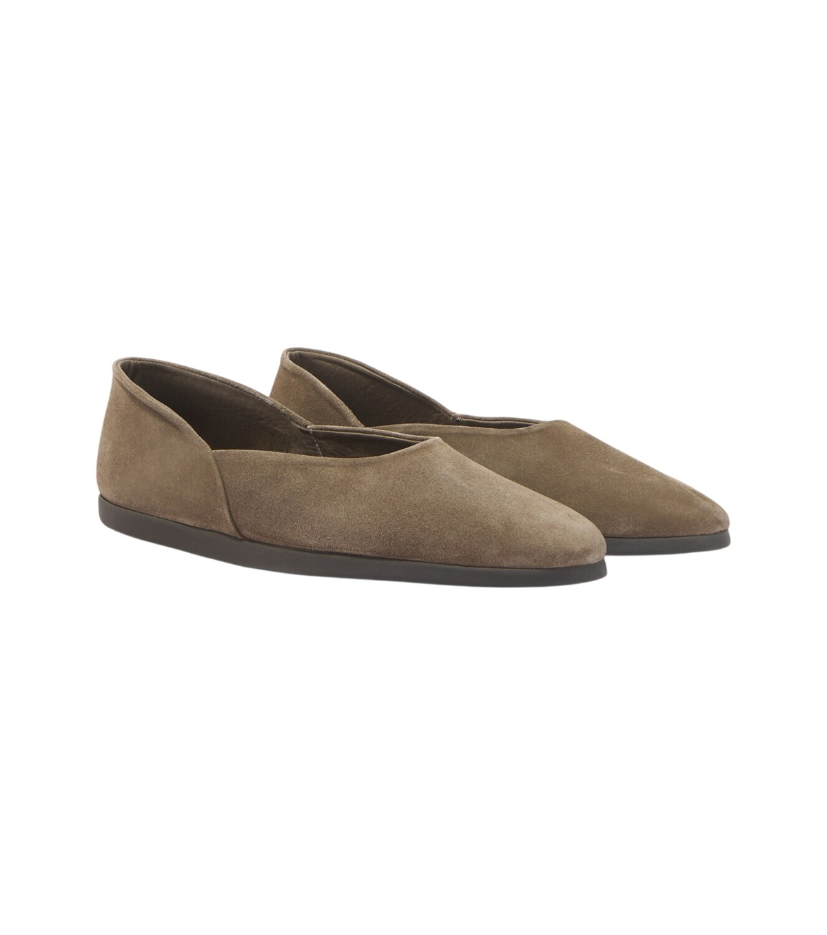 Ermenegildo Zegna - Leather-Trimmed Suede Loafers - Green