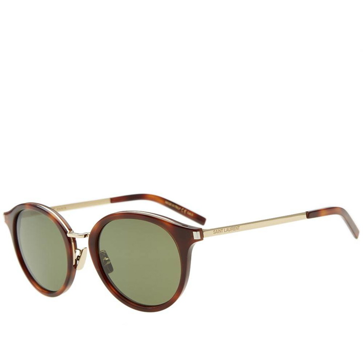 Photo: Saint Laurent SL 57 Sunglasses Brown