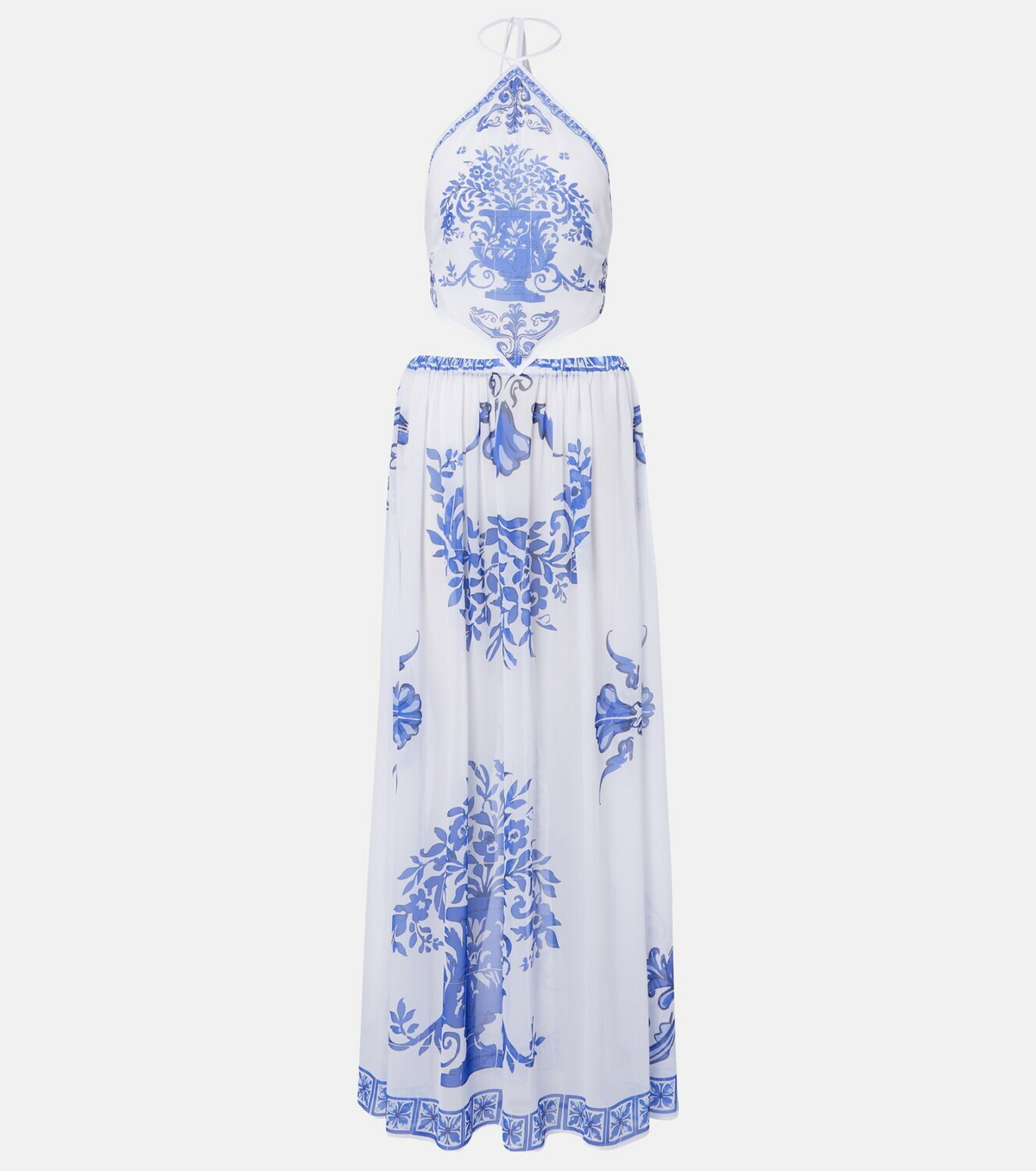 Bananhot Riley printed cotton maxi dress