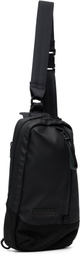 master-piece Black Slick Sling Bag