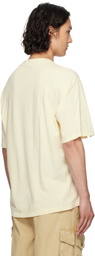 Feng Chen Wang Beige Deconstructed T-shirt