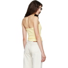 FLORE FLORE Yellow Angie Tank Top
