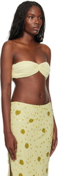 Mirror Palais Green Deity Bandeau Bra