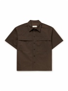 LE 17 SEPTEMBRE - Cotton-Twill Shirt - Brown
