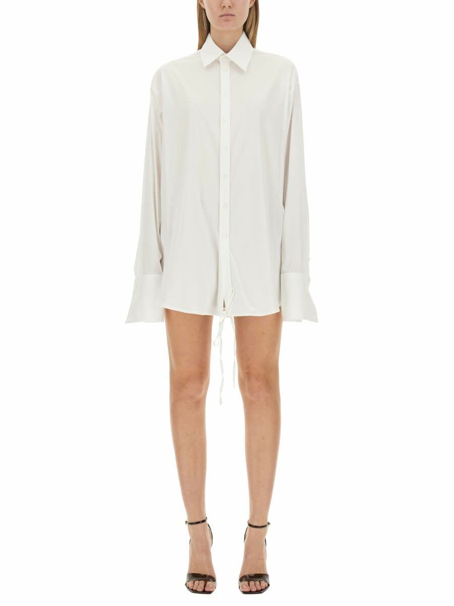Peter Do Grey Oversized Cufflink Tuxedo Shirt Peter Do