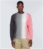 Sacai Printed cotton jersey sweatshirt