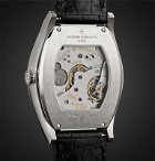 Vacheron Constantin - Malte Hand-Wound 42mm 18-Karat White Gold and Alligator Watch, Ref. No. 82230/000G-9962 - Black