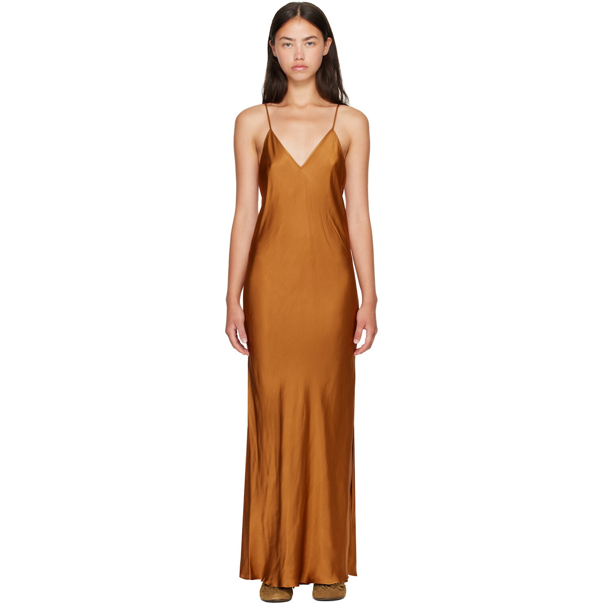 Isabel Marant Tan Nevana Maxi Dress