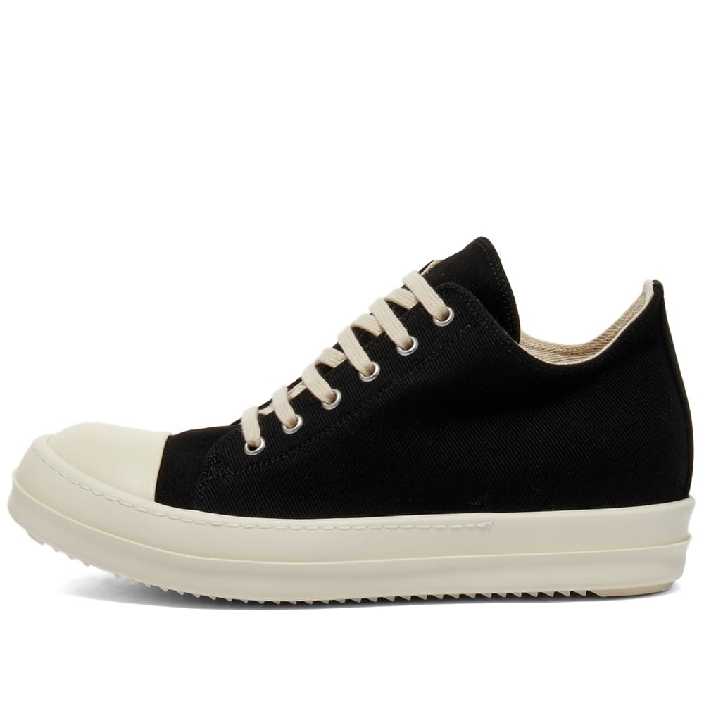 Rick Owens DRKSHDW Women's Low Sneakers in Black/Milk Rick