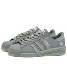 Adidas x Neighborhood Superstar N 2024 Sneakers in Grey/Footwear White