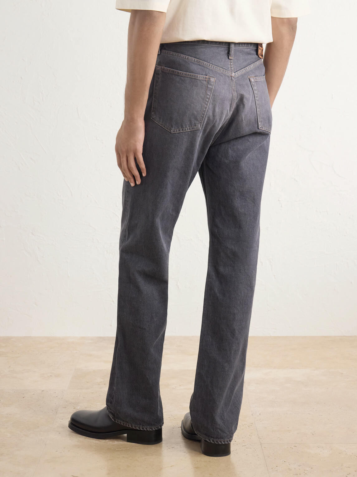 KAPITAL - Straight-Leg Jeans - Black