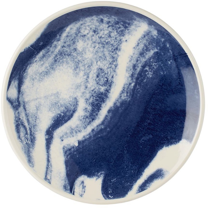 Photo: 1882 Ltd. Blue & White Indigo Storm Platter