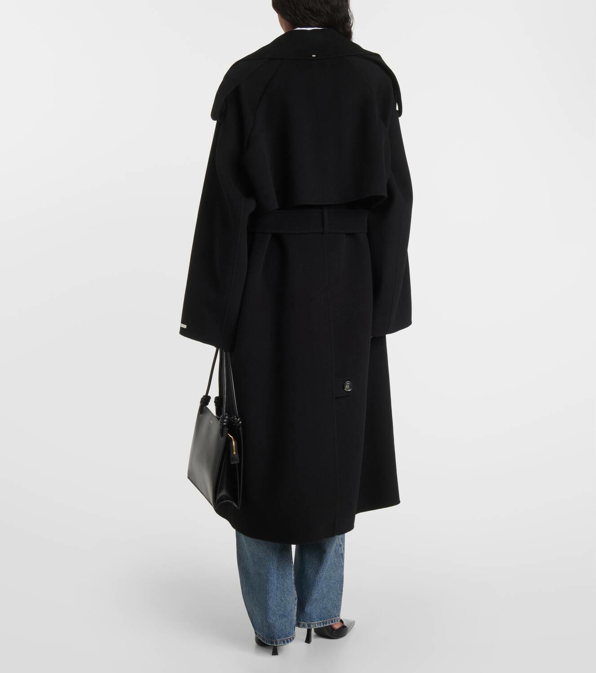 コート Sportmax Coats Sportmax Fiore wool wrap coat Sportmax