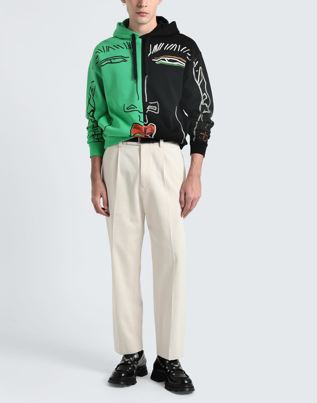 Moschino Mens Sweatshirt in Green