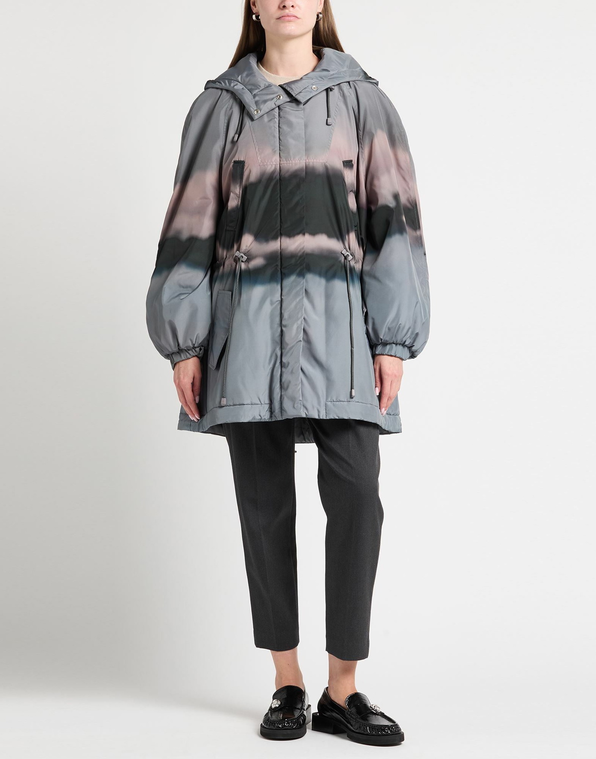 Alberta Ferretti Womens Coat in Grey