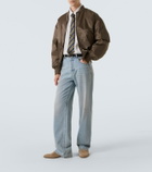 Saint Laurent Twill bomber jacket
