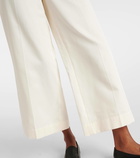 Joseph Thurlow silk and cotton wide-leg pants