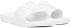 Valentino Garavani White Coolside Pool Slides