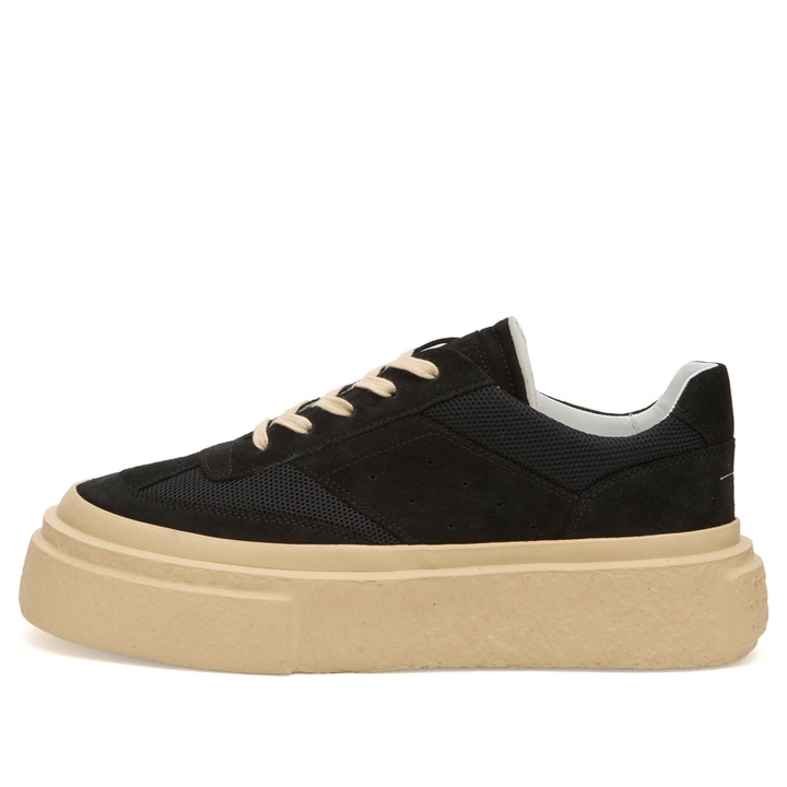 Photo: MM6 Maison Margiela Men's Oversized Sole Sneaker in Black