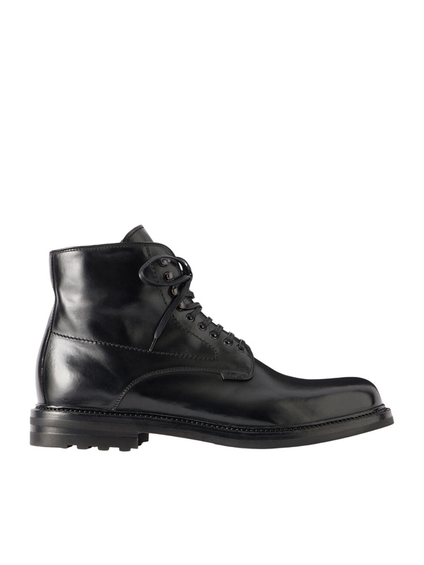 Photo: Officine Creative - Aston 003 Lace-Up Leather Boots - Black