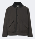 The Row Tobias cotton-blend jacket