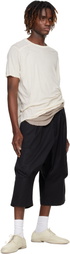 Jan-Jan Van Essche Black O-Project Ventile Gabardine Cargo Pants