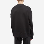 Moncler Men's Genius x Palm Angels A Crew Sweat in Black