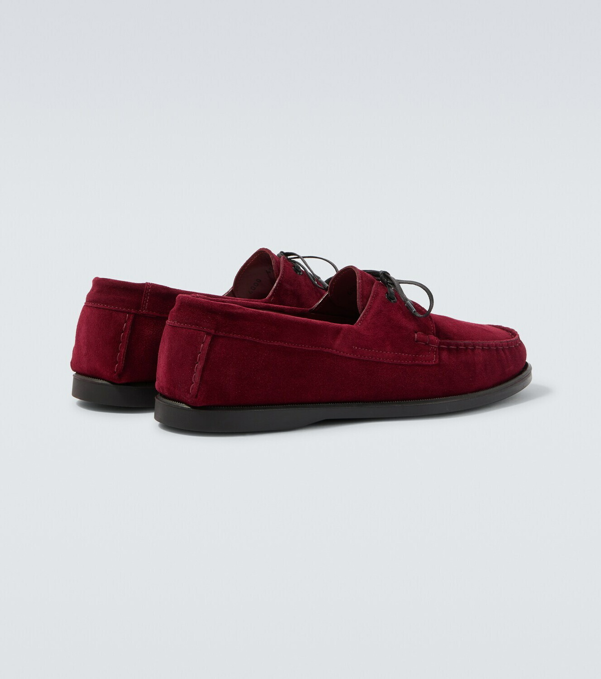 Saman Amel City Moc suede boat shoes