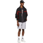 Marcelo Burlon County of Milan Grey NBA Edition Sweat Shorts