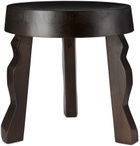 ferm LIVING Brown Faye Stool
