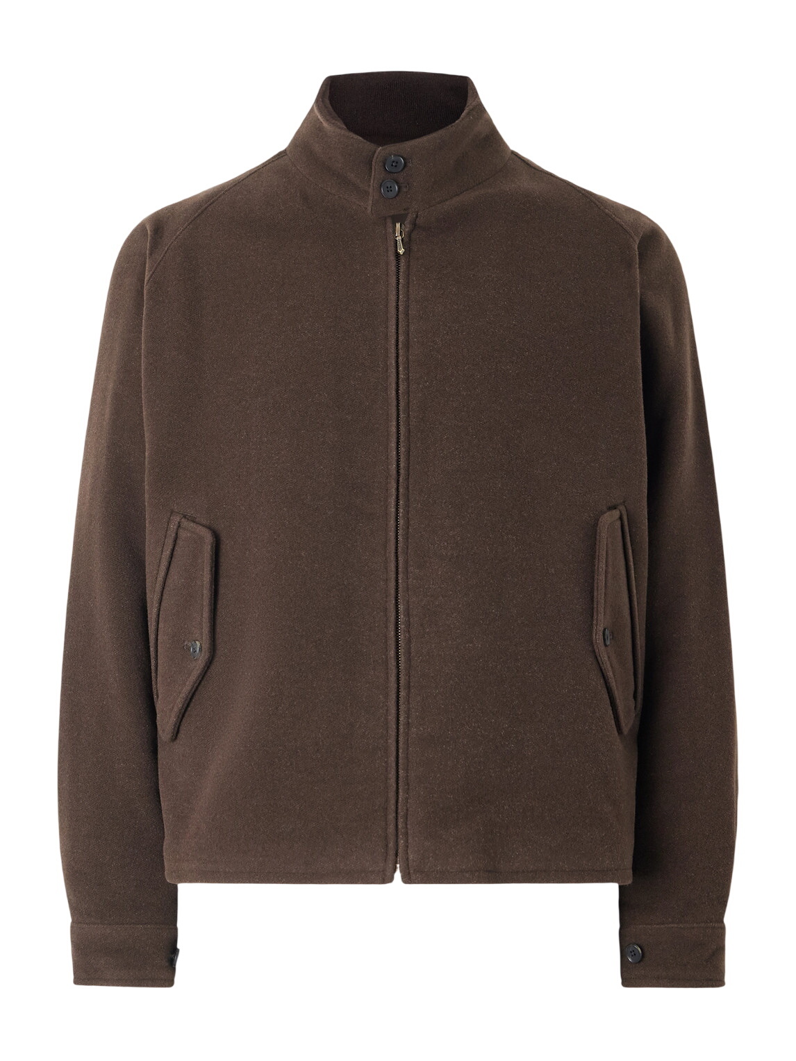 A.PRESSE - Double-Breasted Wool-Twill Blazer - Black A.PRESSE