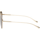 Gucci Gold Pilot Sunglasses