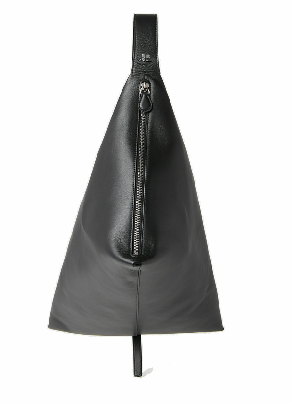 Photo: Courrèges - Medium One Shoulder Bag in Black