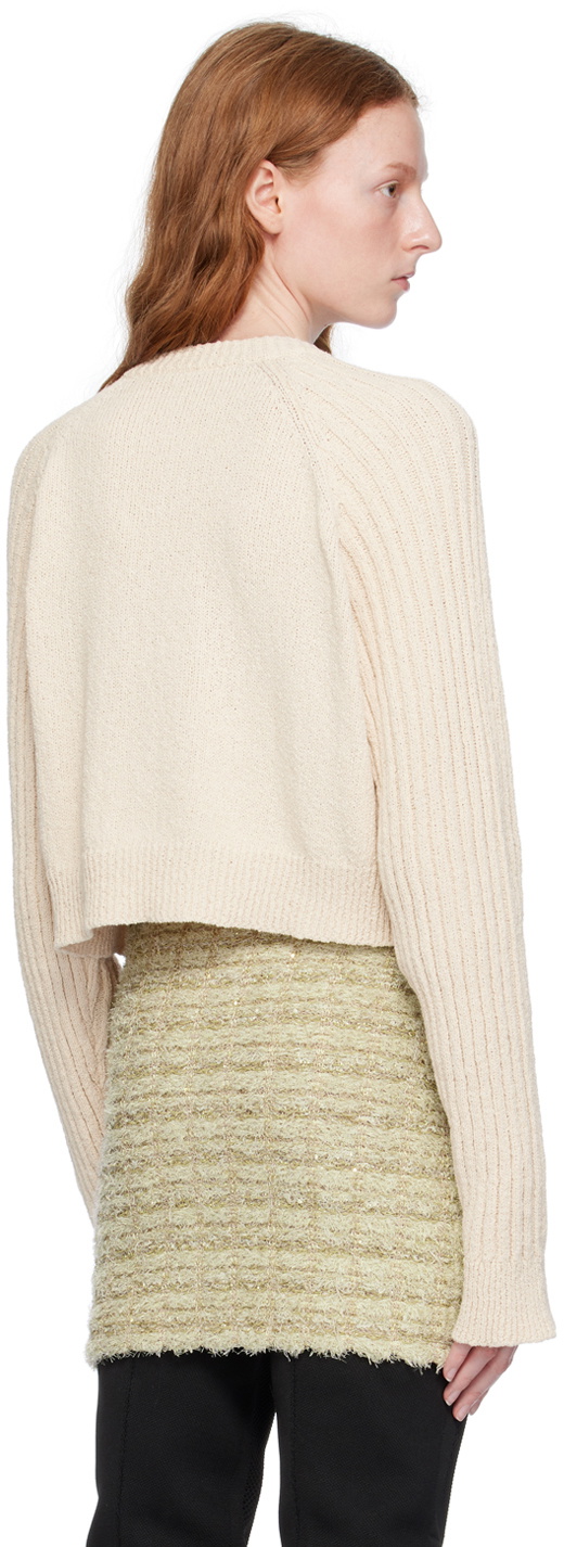 Balmain Beige Cotton Sweatshirt main image 0