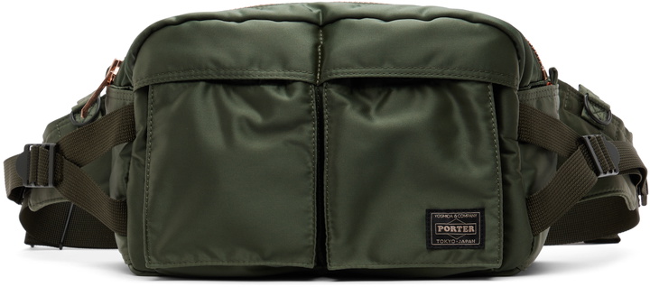 Photo: PORTER - Yoshida & Co Khaki Tanker Hip Belt Bag