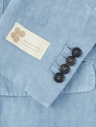 Massimo Alba - Catch2 Linen Suit Jacket - Blue
