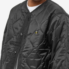 Human Made Men's Quilted Linner Jacket in Black