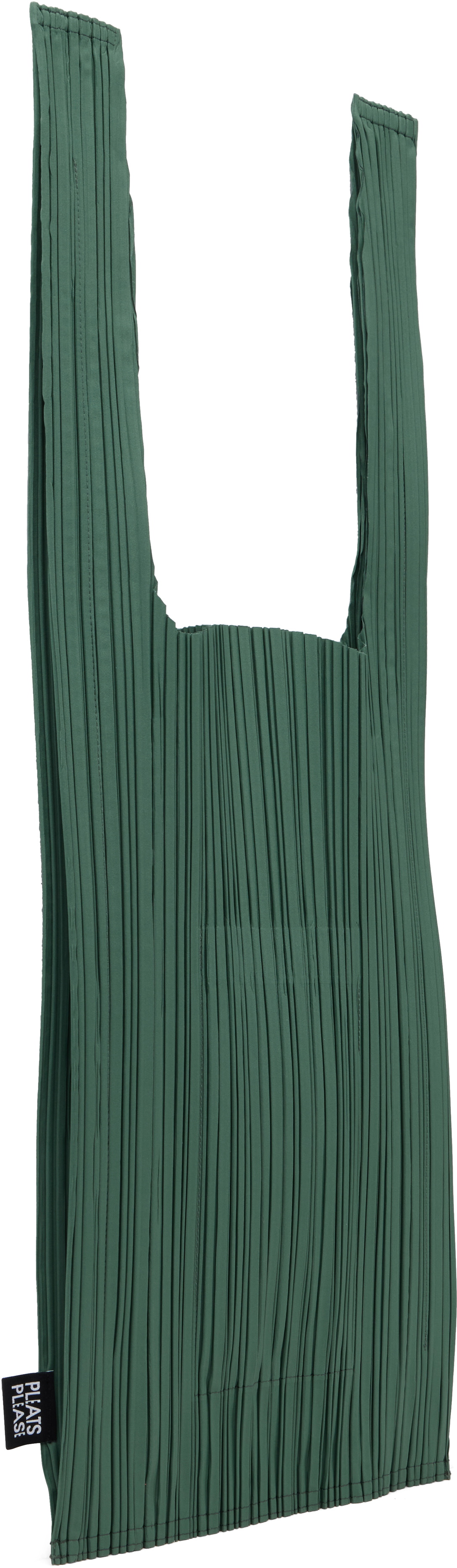 PLEATS PLEASE ISSEY MIYAKE Green June Pleats Shopping Tote