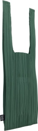 PLEATS PLEASE ISSEY MIYAKE Green June Pleats Shopping Tote