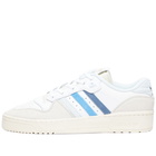 Adidas Men's Rivalry Low Sneakers in White/Blue/Steel