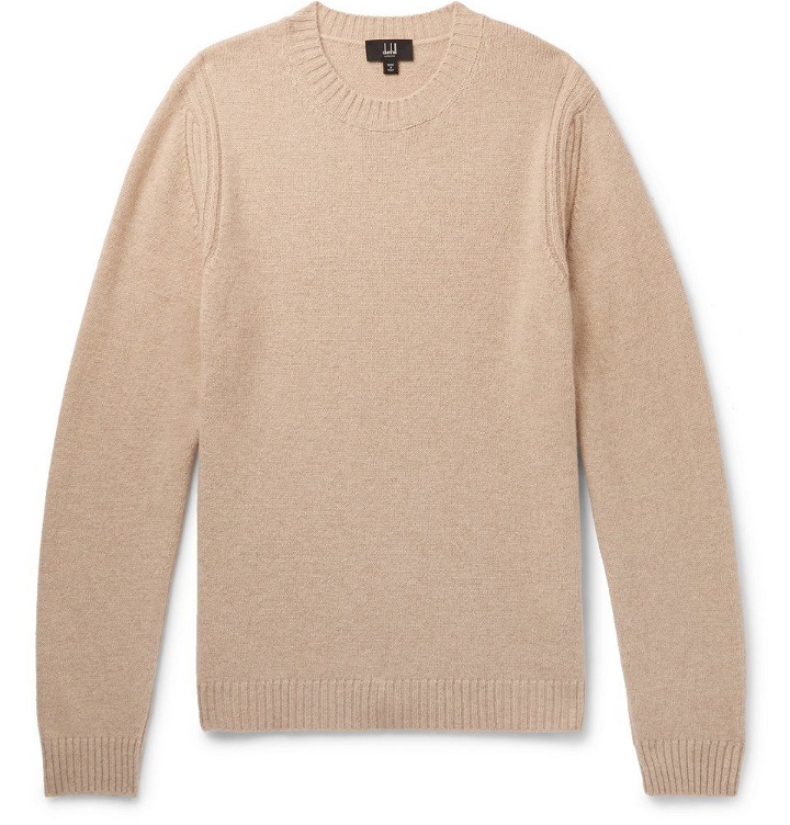Photo: Dunhill - Cashmere and Yak-Blend Sweater - Men - Sand