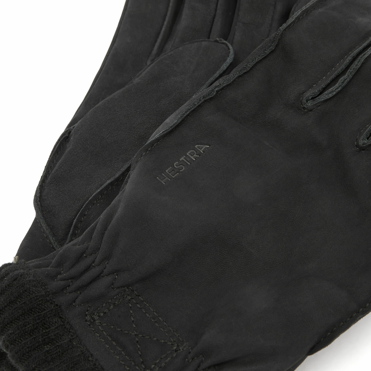 Hestra Men's Joar Nubuck Gloves in Black