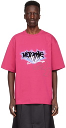 We11done Pink Cotton Long Sleeve T-Shirt