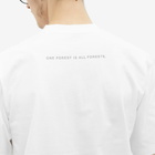 And Wander Men's Naoki Ishikawa The Void T-Shirt in White