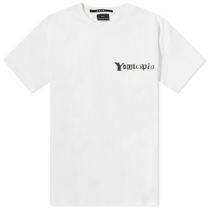 Photo: Ksubi Men's Youtopia Kash T-Shirt in White