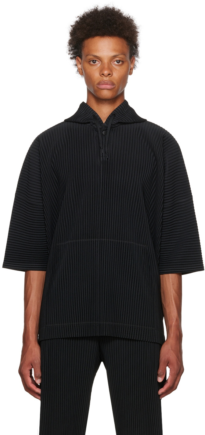 Homme Plissé Issey Miyake Black Monthly Color June Hoodie