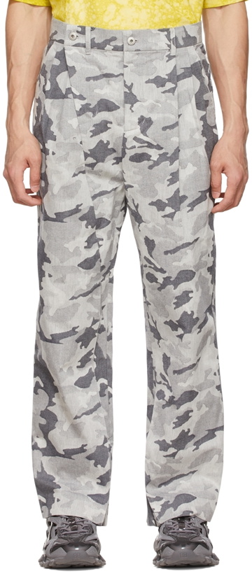 Photo: Feng Chen Wang Grey Cotton Trousers