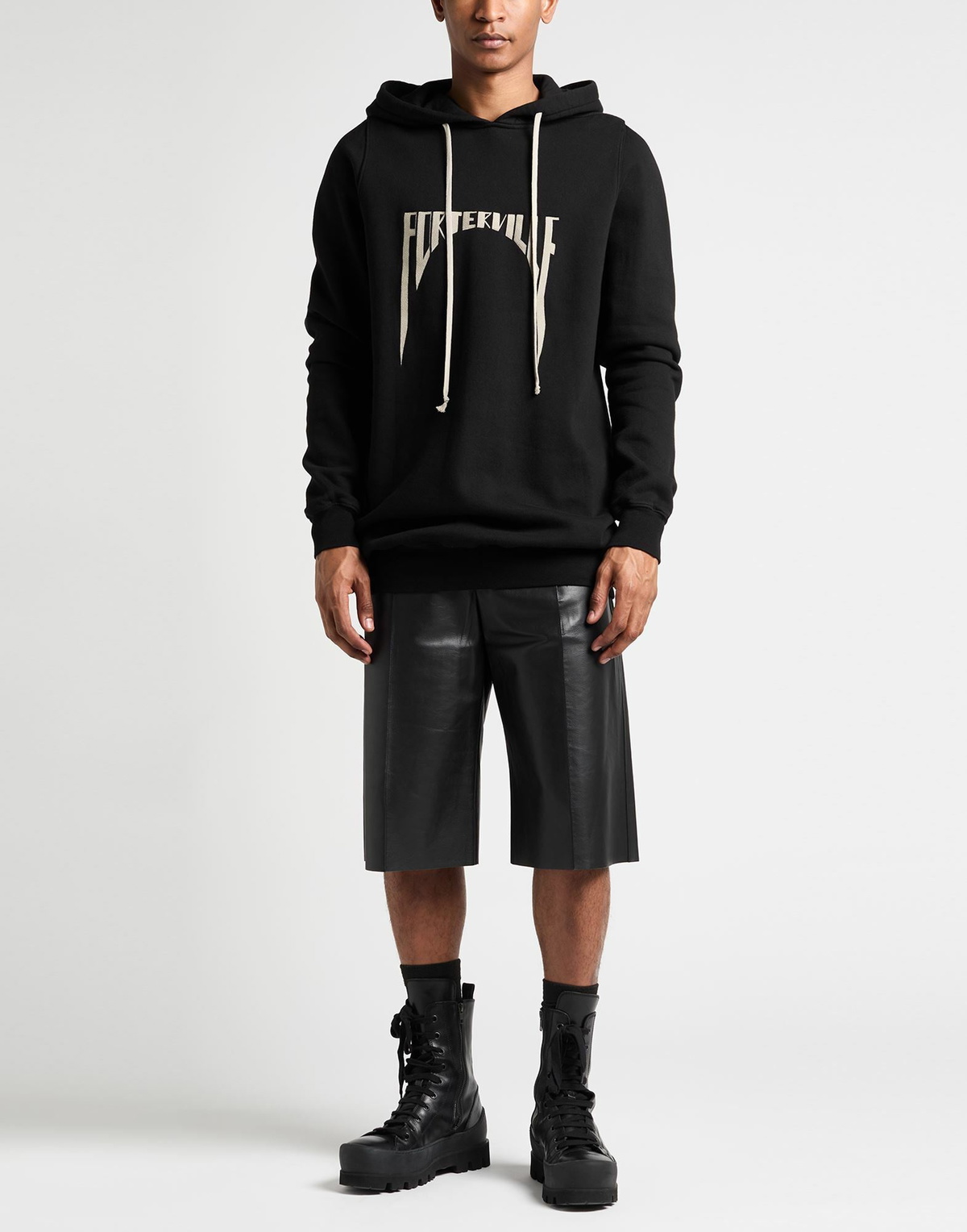 Rick Owens Mens Sweatshirt in Black