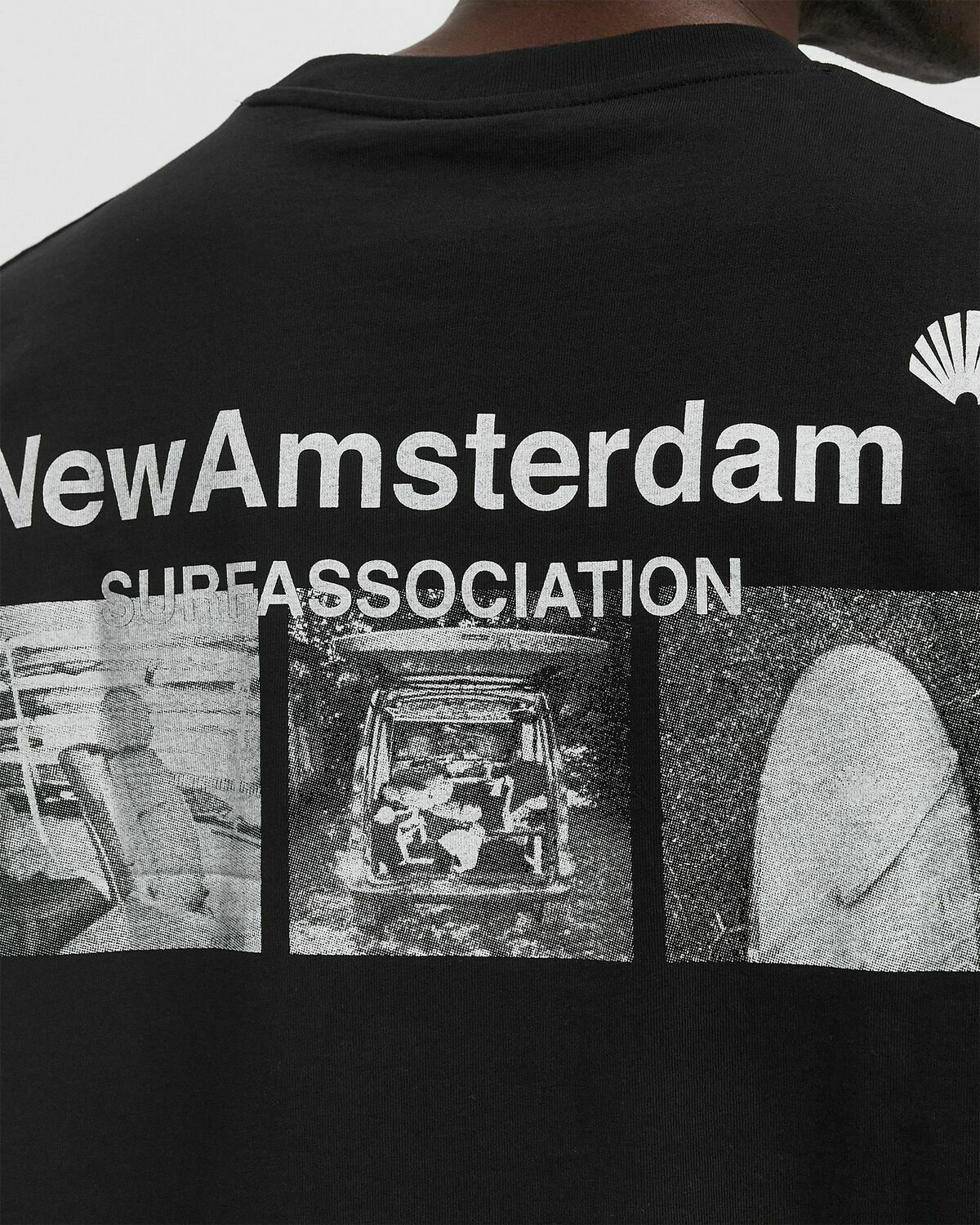 New Amsterdam PHOTO PRINT TEE pink Mens Shortsleefe